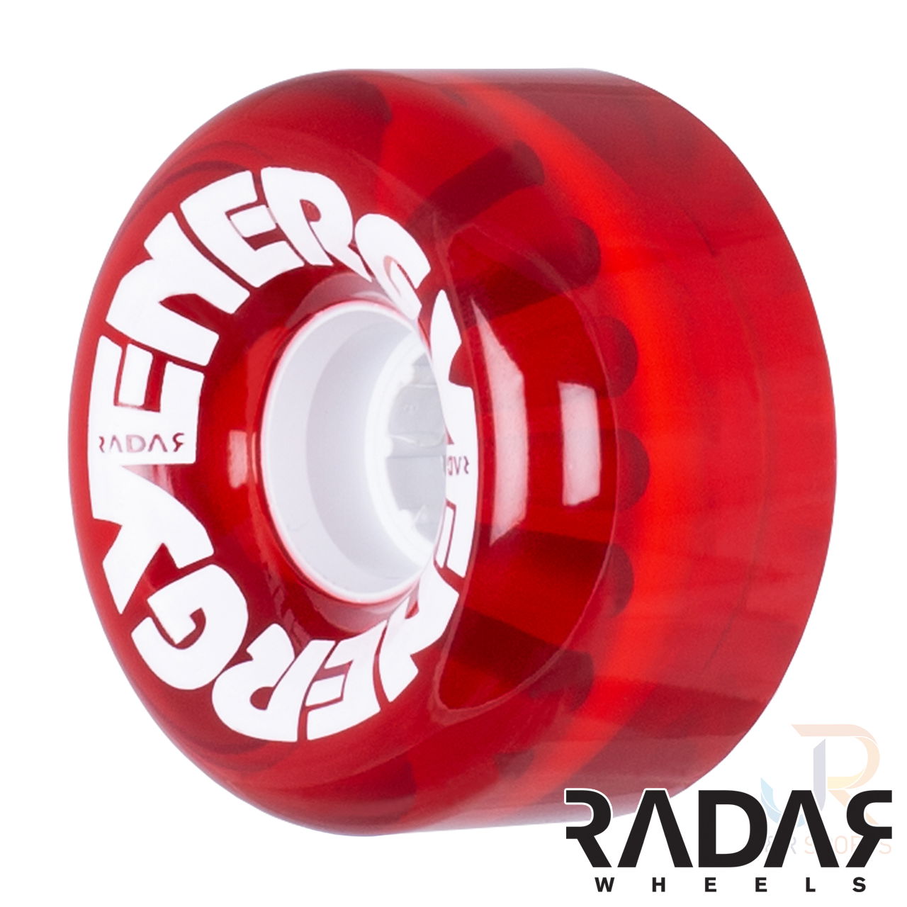 Radar Energy 65 Clear Red - Angled - RWRE62CLRE