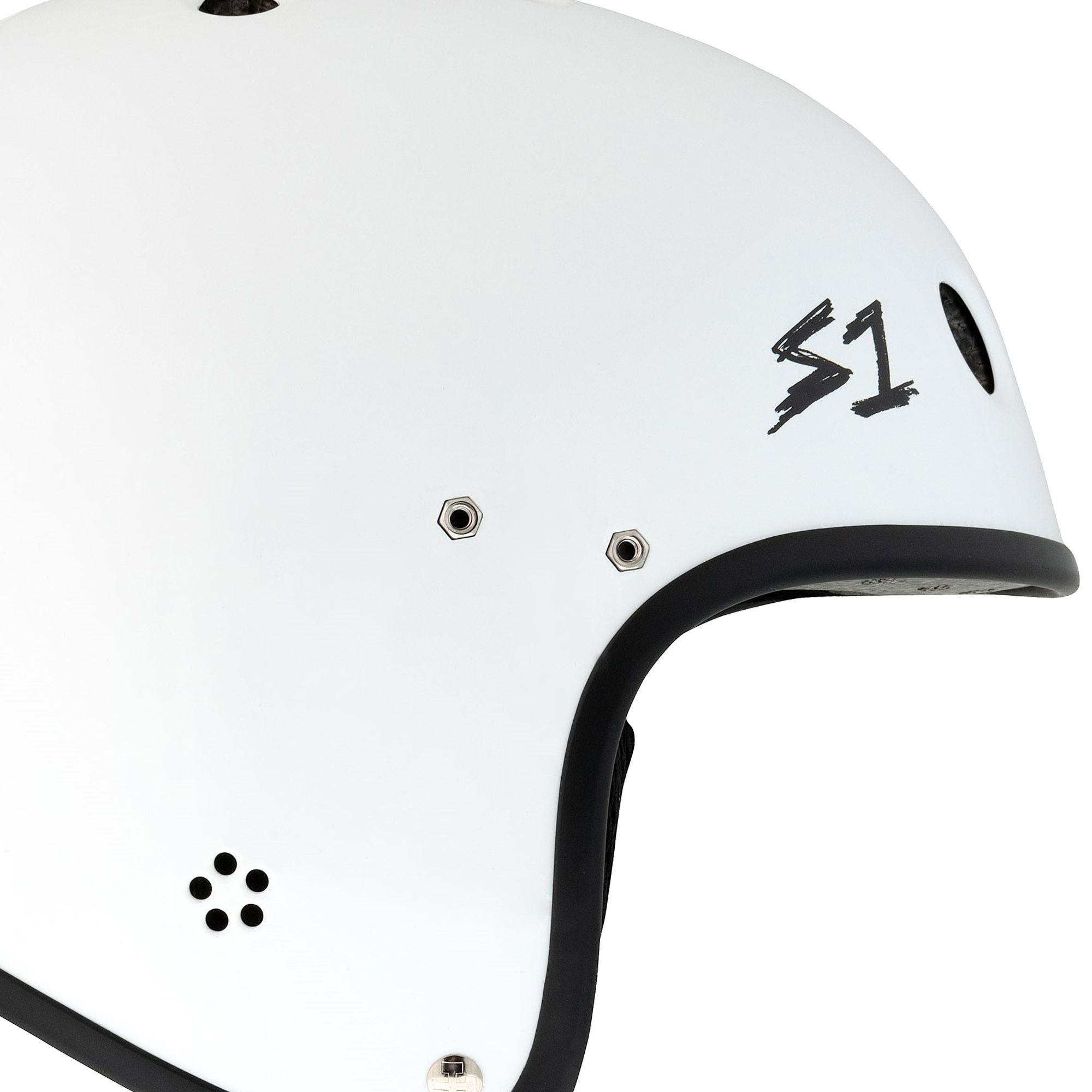 S1 RETRO Lifer E-Helmets - White Gloss