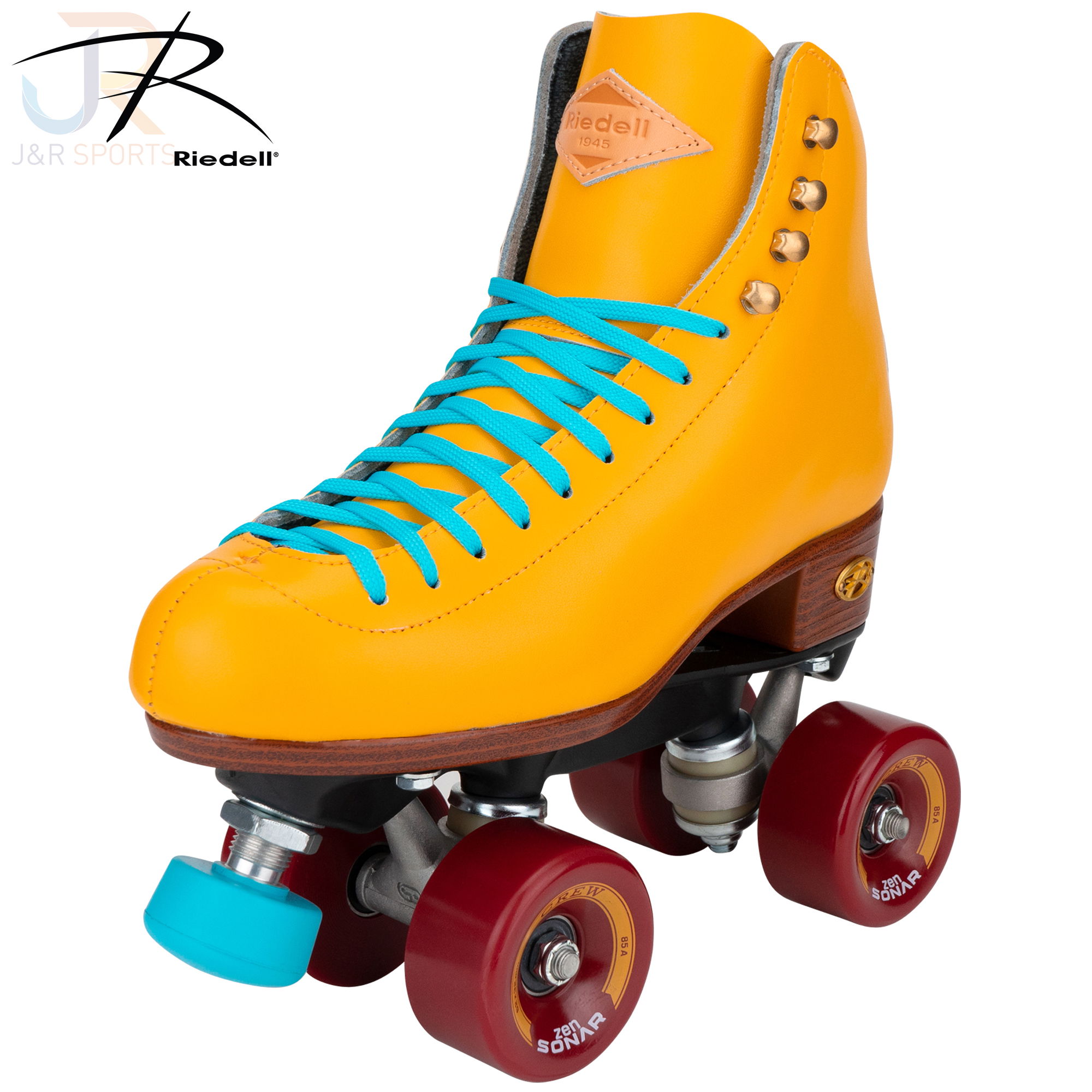 Riedell Crew Skates - Turmeric Yellow