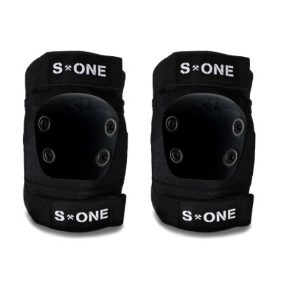 S1 PRO ELBOW PADS - BLACK/BLACK - LARGE