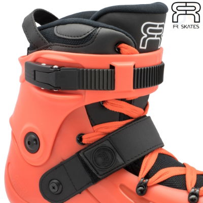 FR Skates - FR X 80 - Orange - Cuff Detail - FRSKFRx80OR