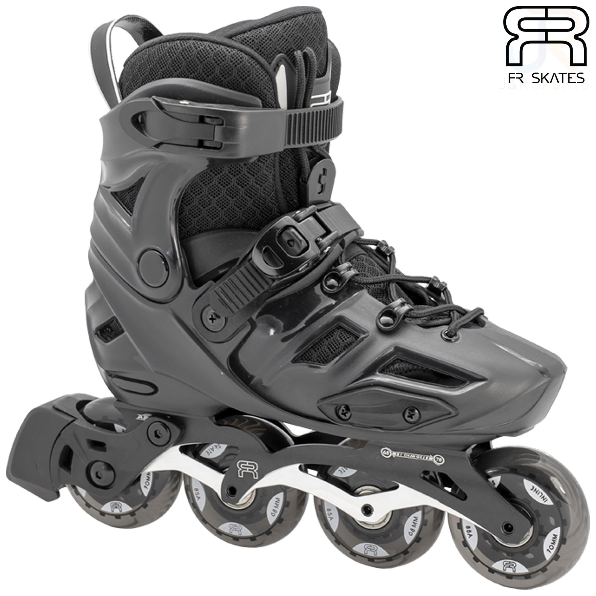 FR AXS Adjustable In-Line Skates - Black