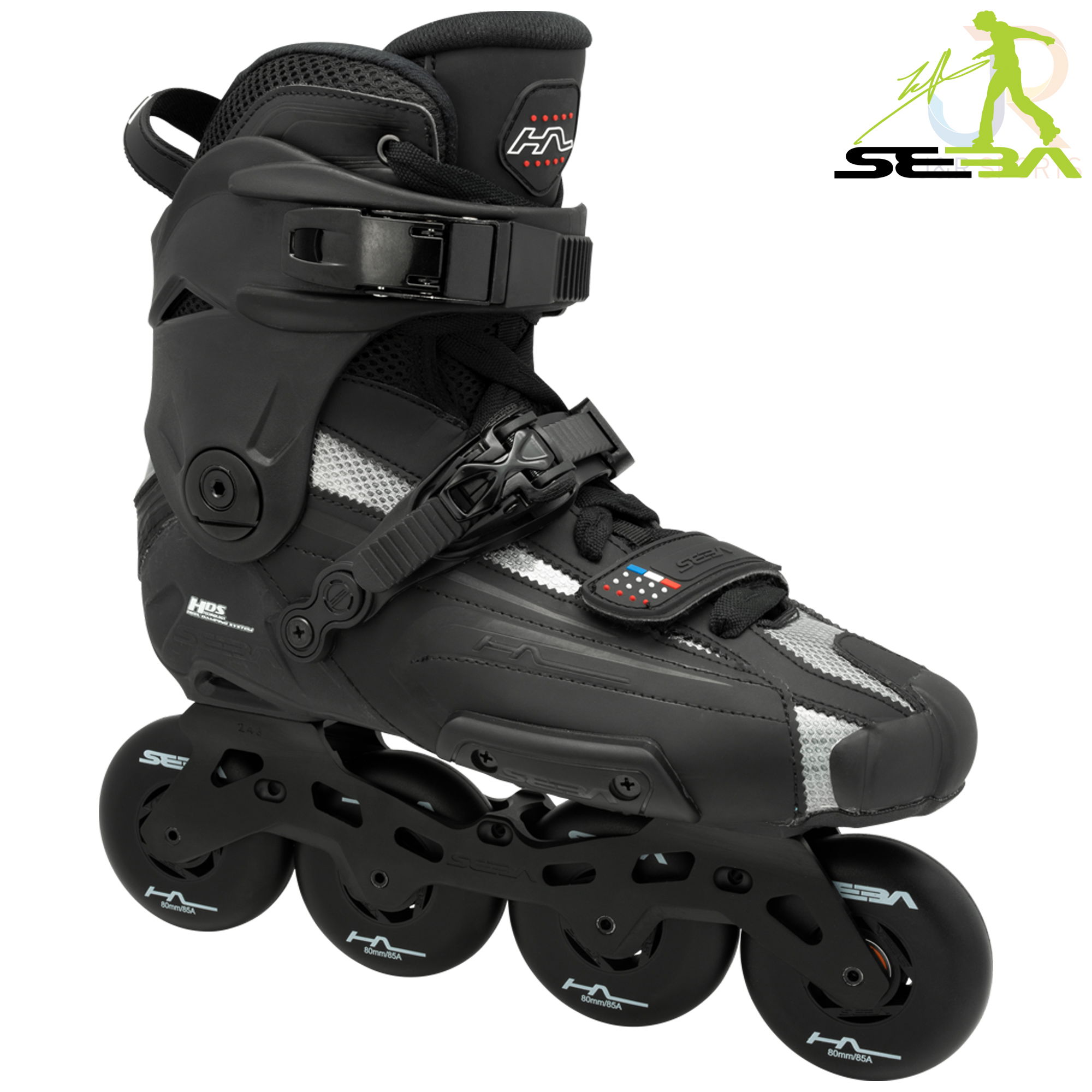 Seba HIGH Light 80 In-Line Skates - Black