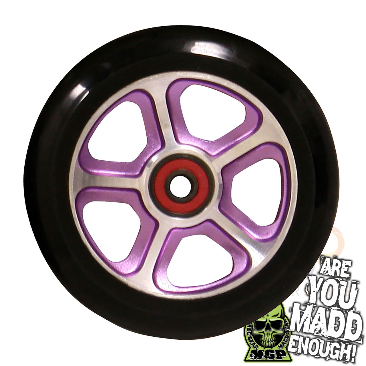 MGP CFA FILTH 110mm Scooter Wheel - Purple Black - 204-543A