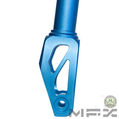 MFX Affray Scooter Fork - Electric Blue - Shoulder - 205-201