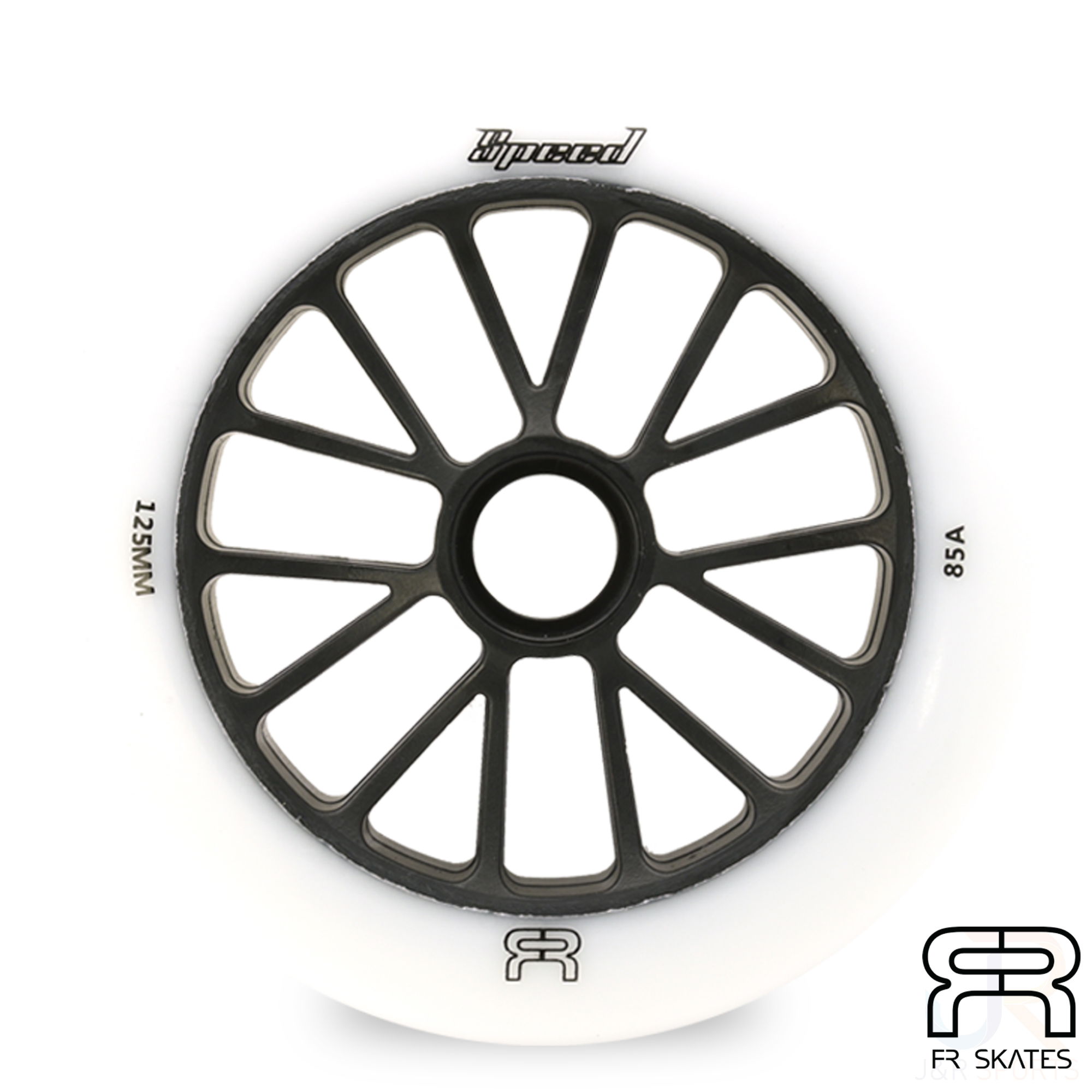 FR - Street Wheels - White - 120mm 85a - FRWLSP125WH