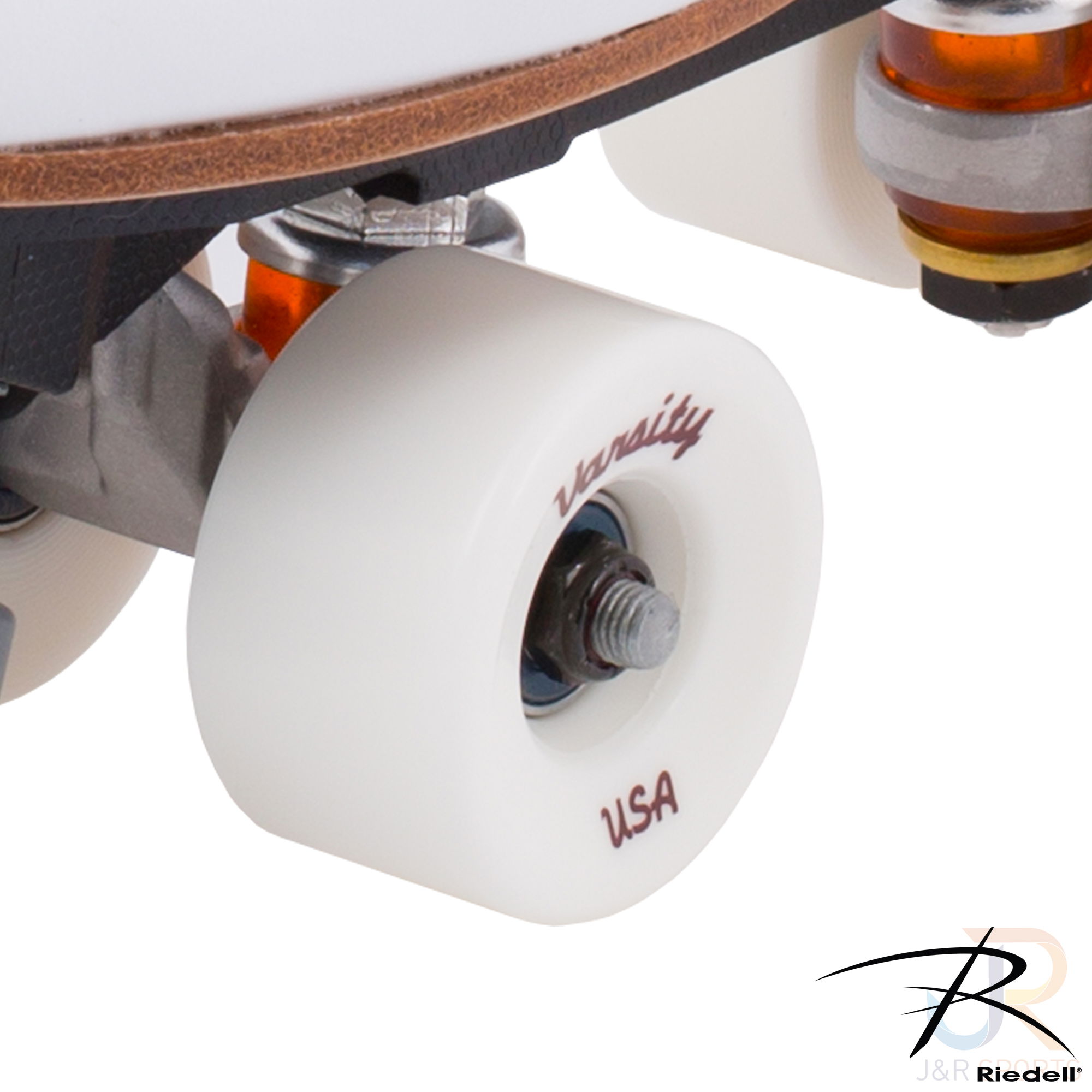 Riedell 220 Epic Skates - White - Width Medium