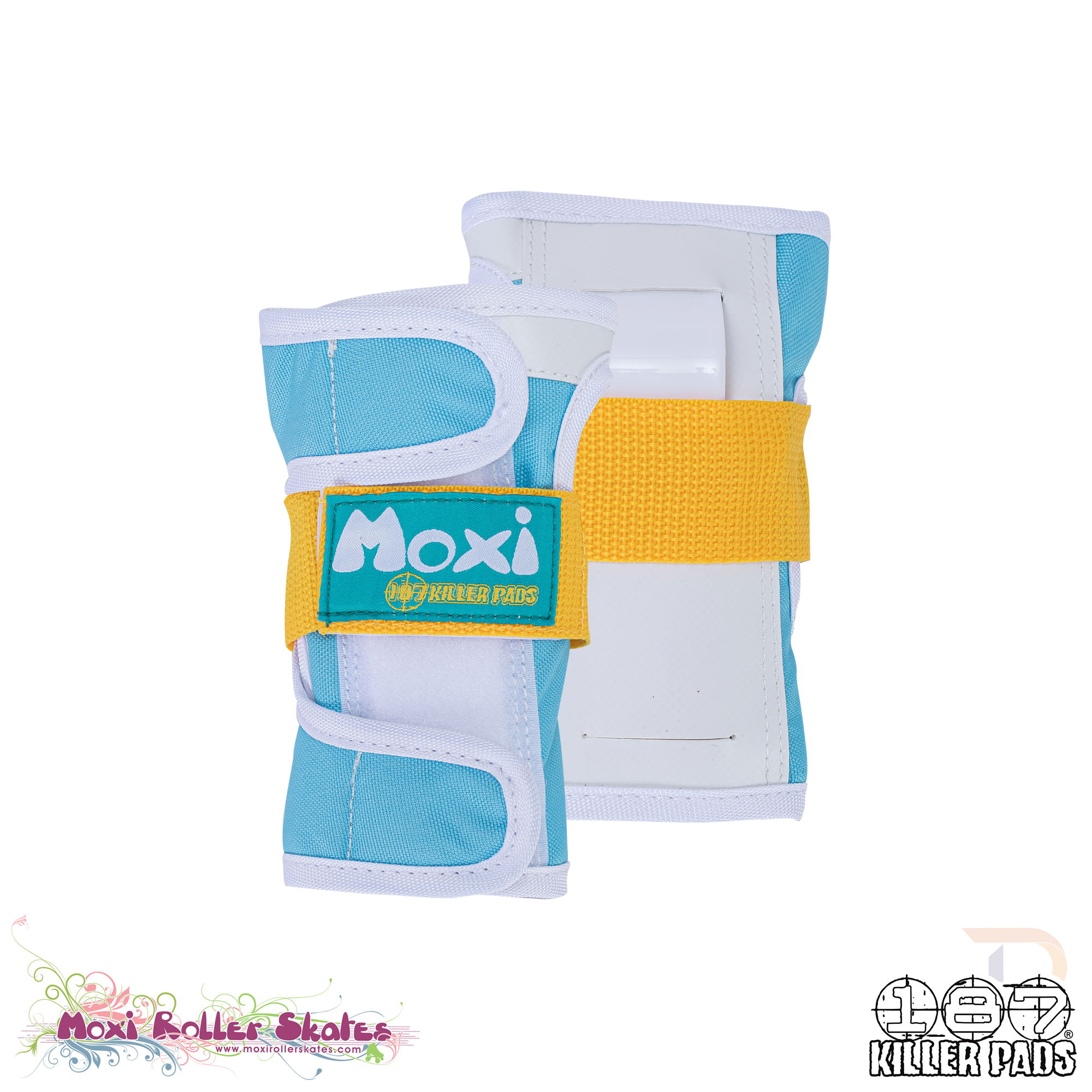 187 Pads - Moxi 6 Pack Combo - Jade - Wrist Guards - T8JA141