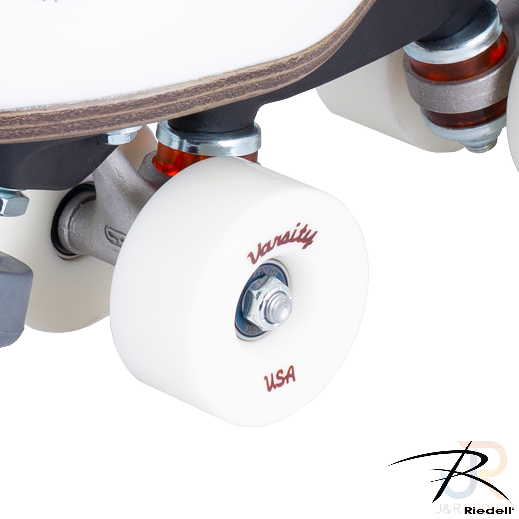 Riedell 120 Raven Skates - White - Width Medium