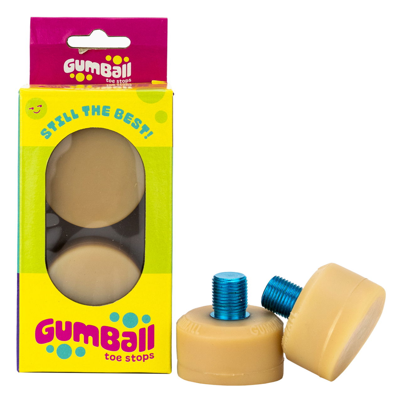 GUMBALL TOE STOP V2.0 - NATURAL - LONG 30mm