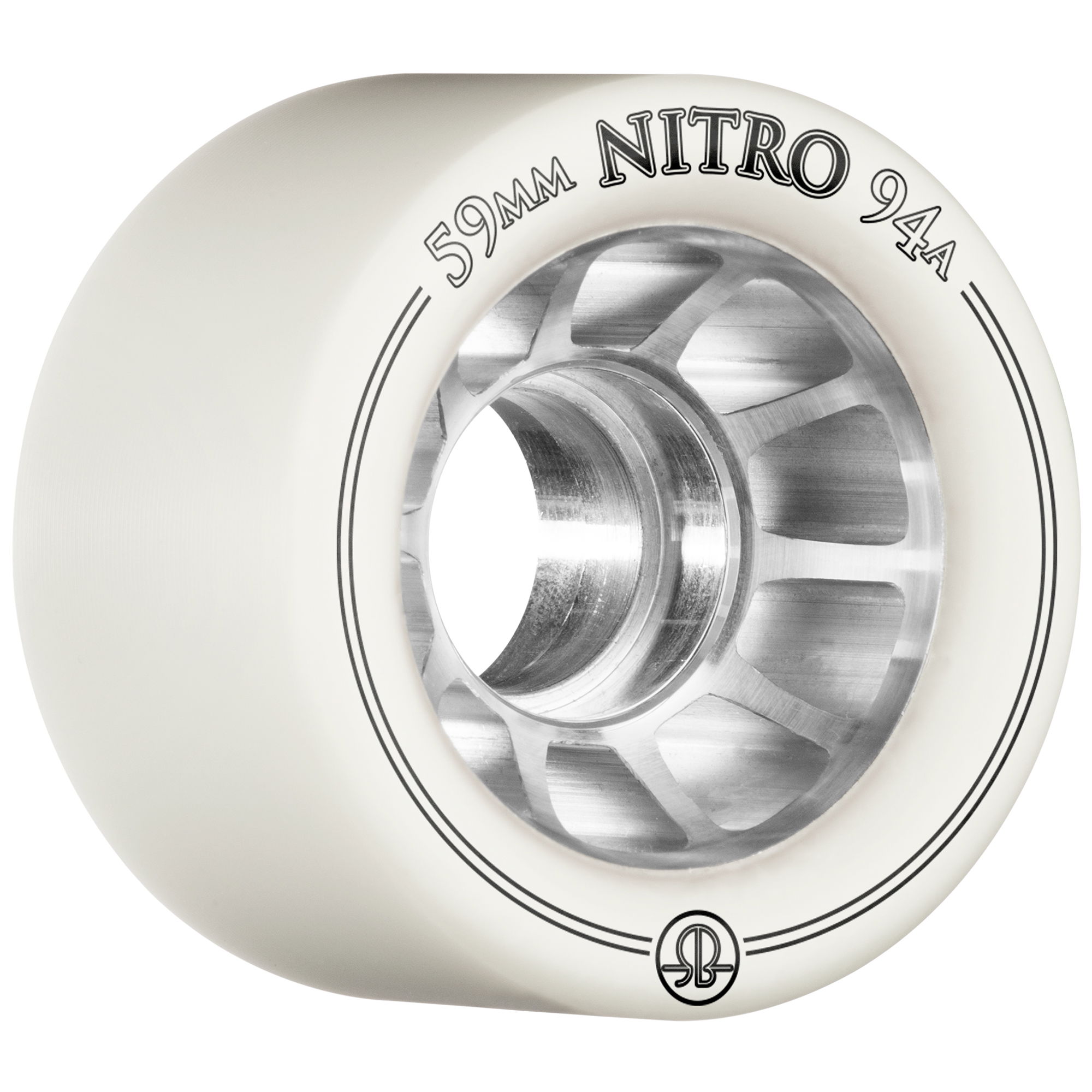 ROLLERBONES - NITRO SPEED WHEEL WHITE (8) - 59mm/94a