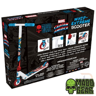 Madd Marvel Extreme - Captain America - Display Box Re - 205-140