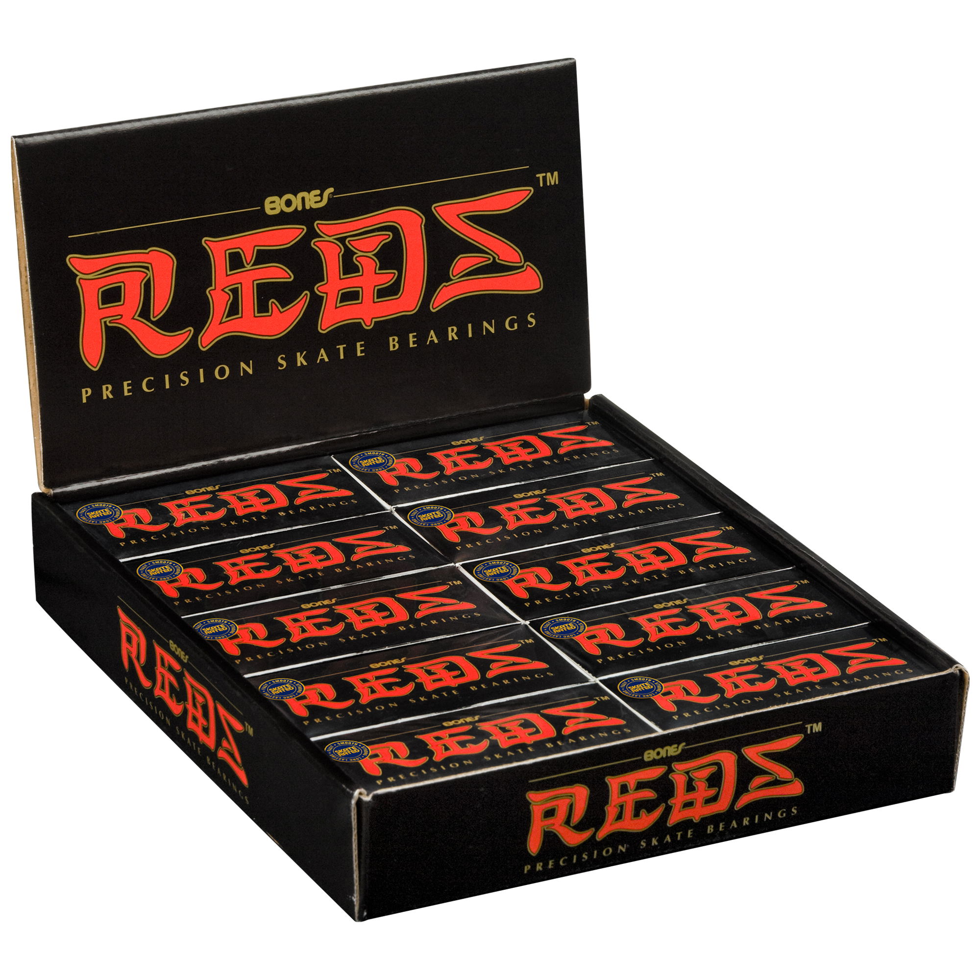 BONES REDS BEARINGS - POP 30 - 8mm 8 PACK