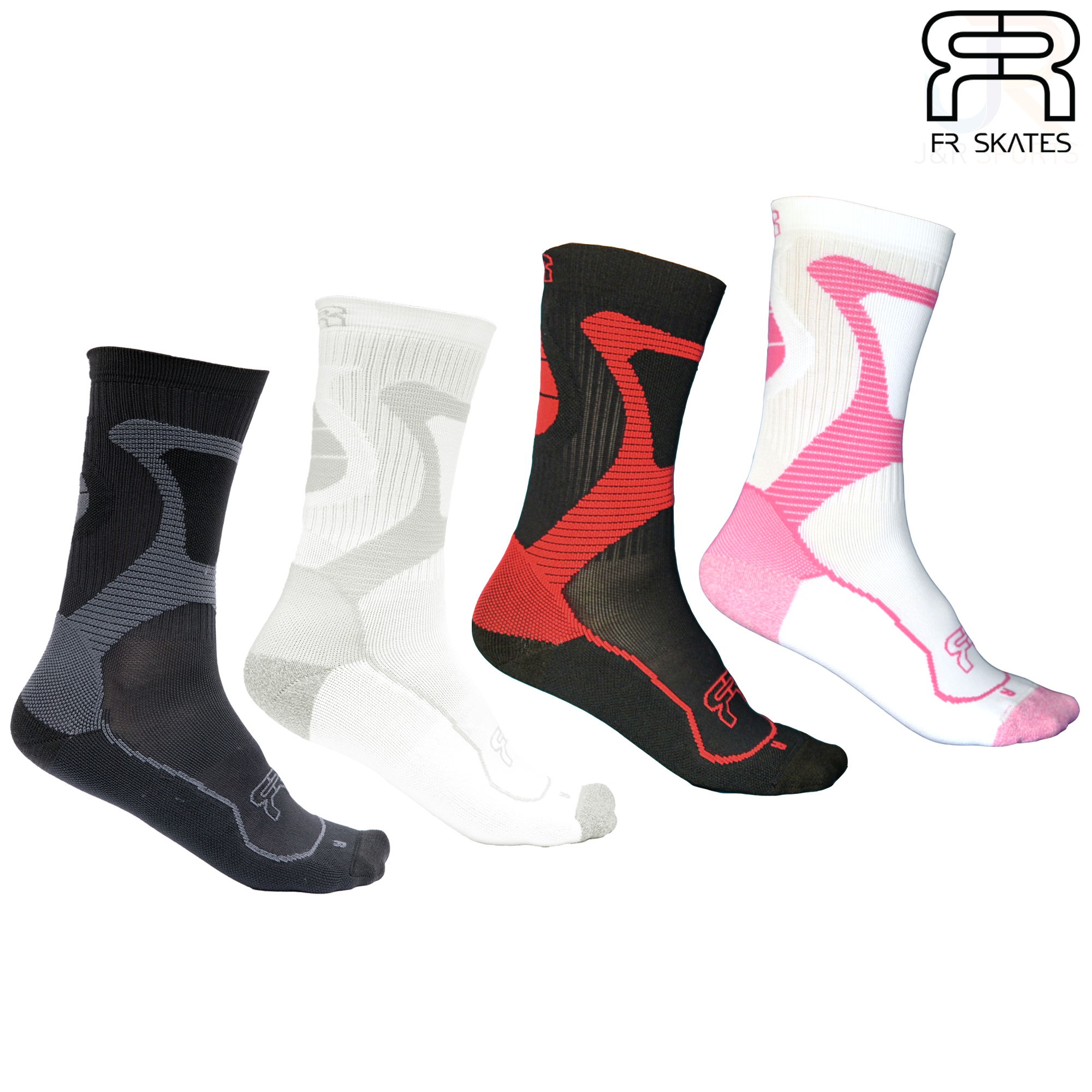 FR NANO Sports Socks - ALL - FRSONBKGY