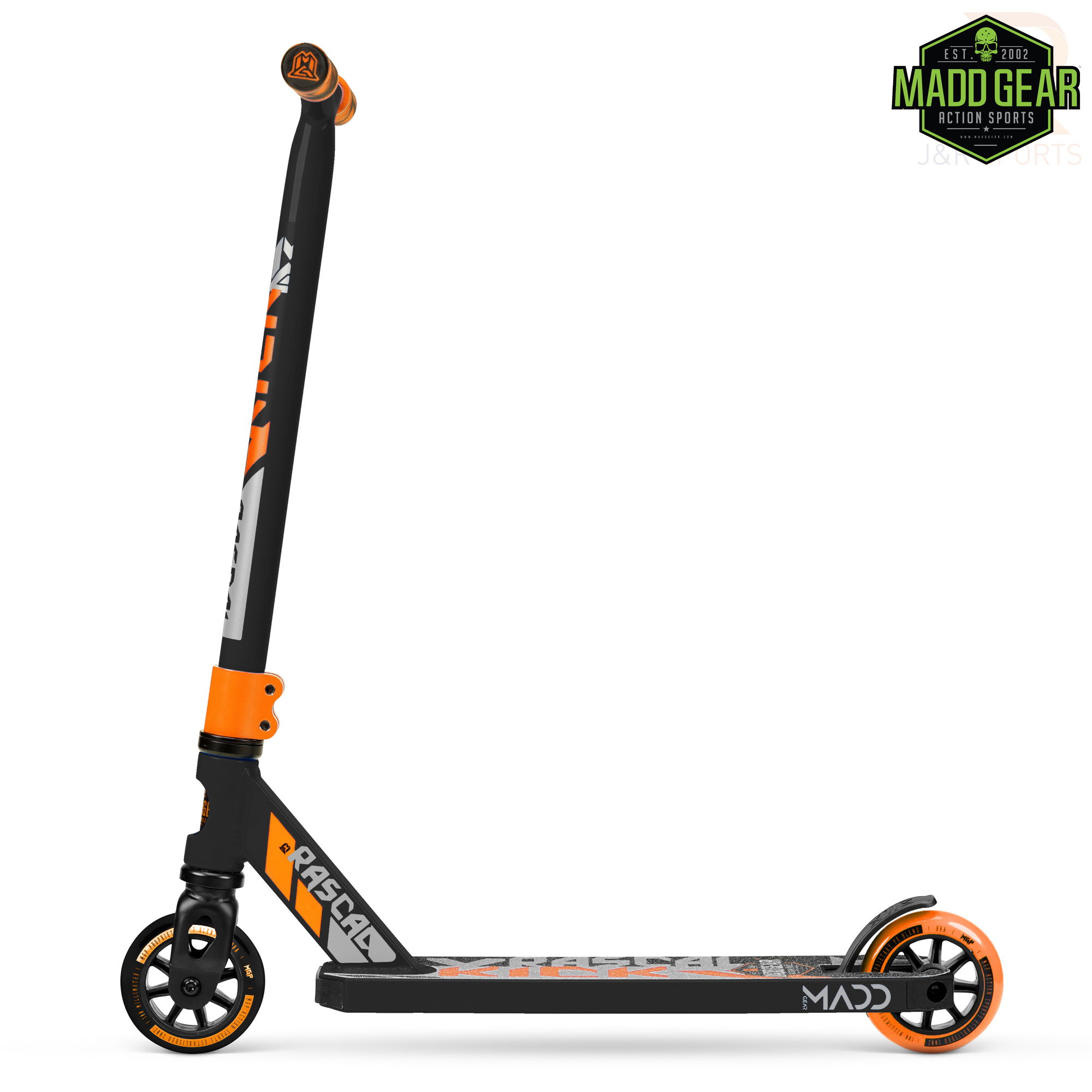 MADD GEAR KICK MINI PRO RASCAL IV - BLACK/ORANGE