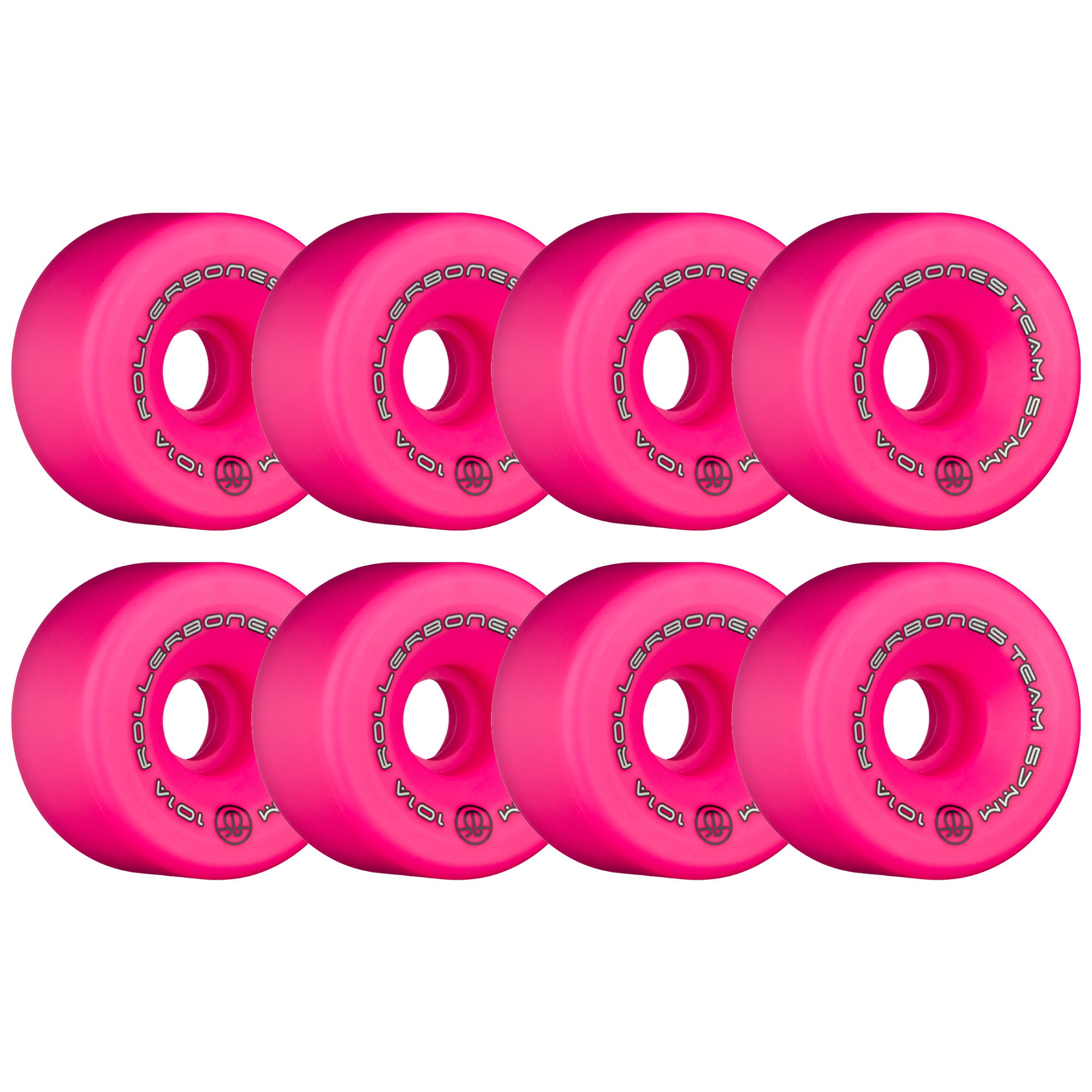 ROLLERBONES - TEAM LOGO PINK (8) - 57mm/101a