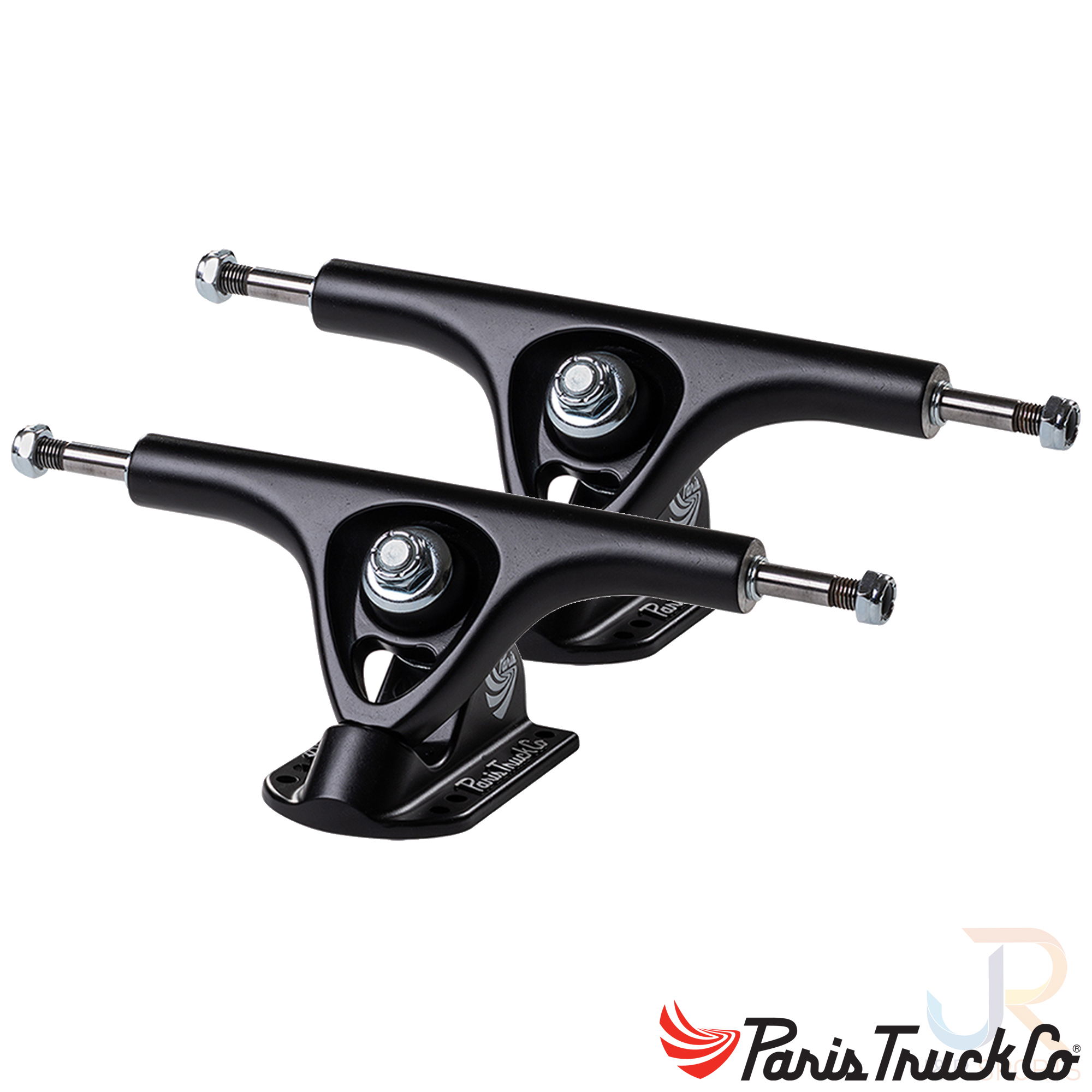 Paris Trucks V3 - 165mm 50 - Jet Black - Pair - PTV3565