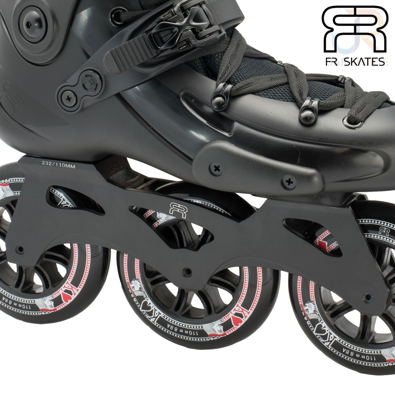 FR Skates - FR THREE 310 - Black - Frame Detail - FRSKFR3310BK