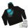 Corpo Skull Hoodie Black Blue