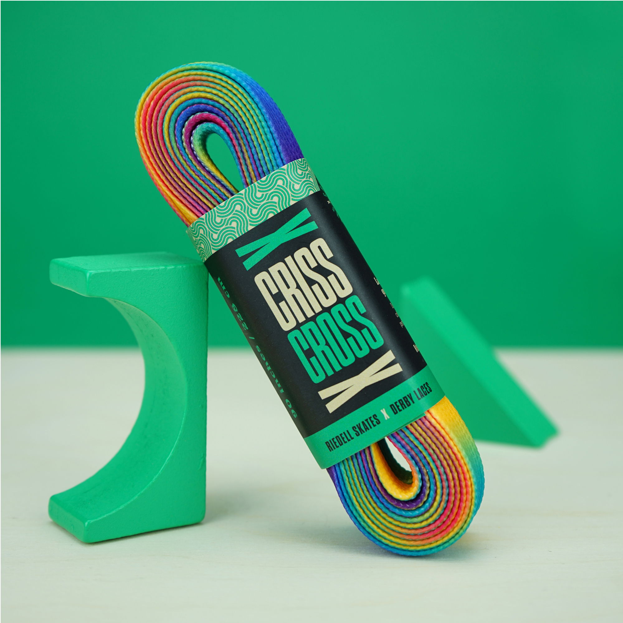 CRISS CROSS X DERBY LACES - FADE - VIBRANCE - 108"