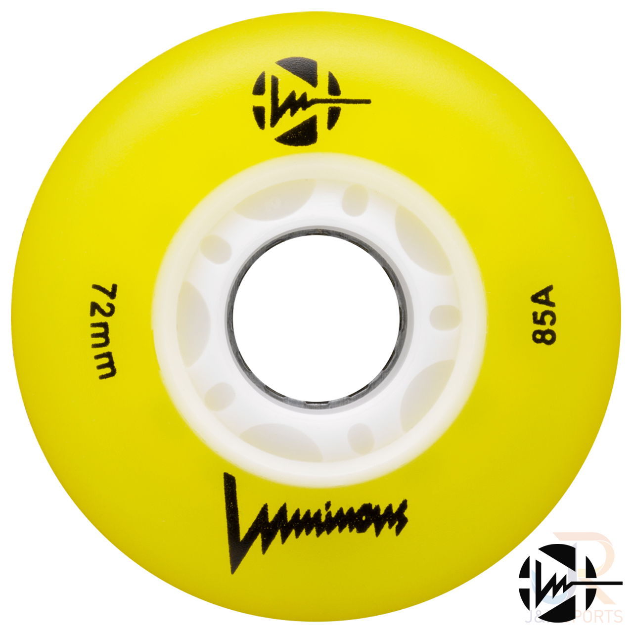 LUMINOUS - LED INLINE WHEEL - YELLOW - 72mm/85a (UNIT)