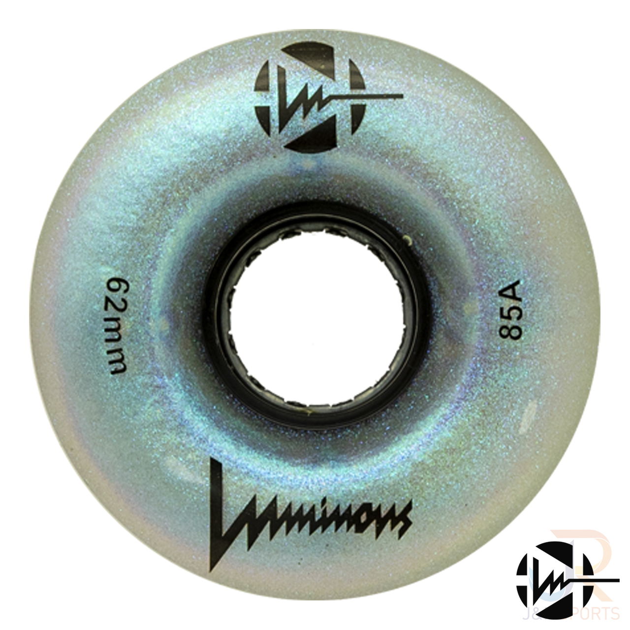 Luminous Quad Wheels - Black Pearl 6285 - Face - LUWLQLU6285NABK