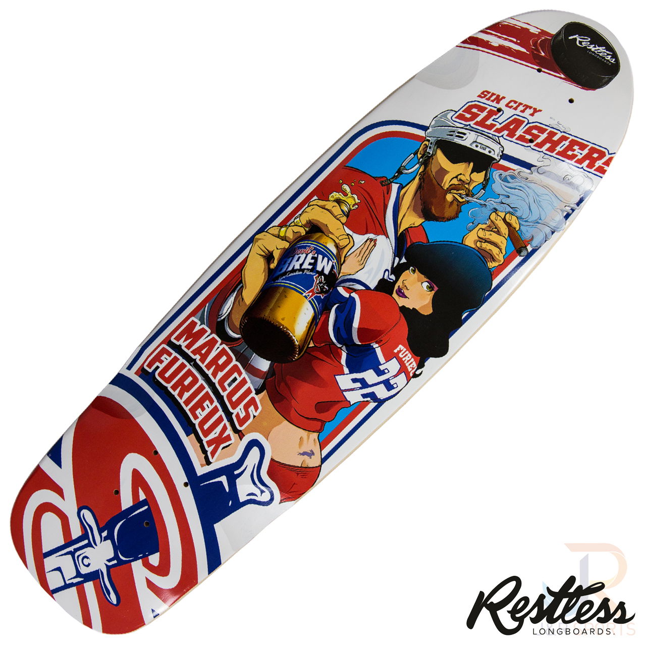 Restless Boards - Rocksteady Slashers 15 Deck - US - RESDRSSL An