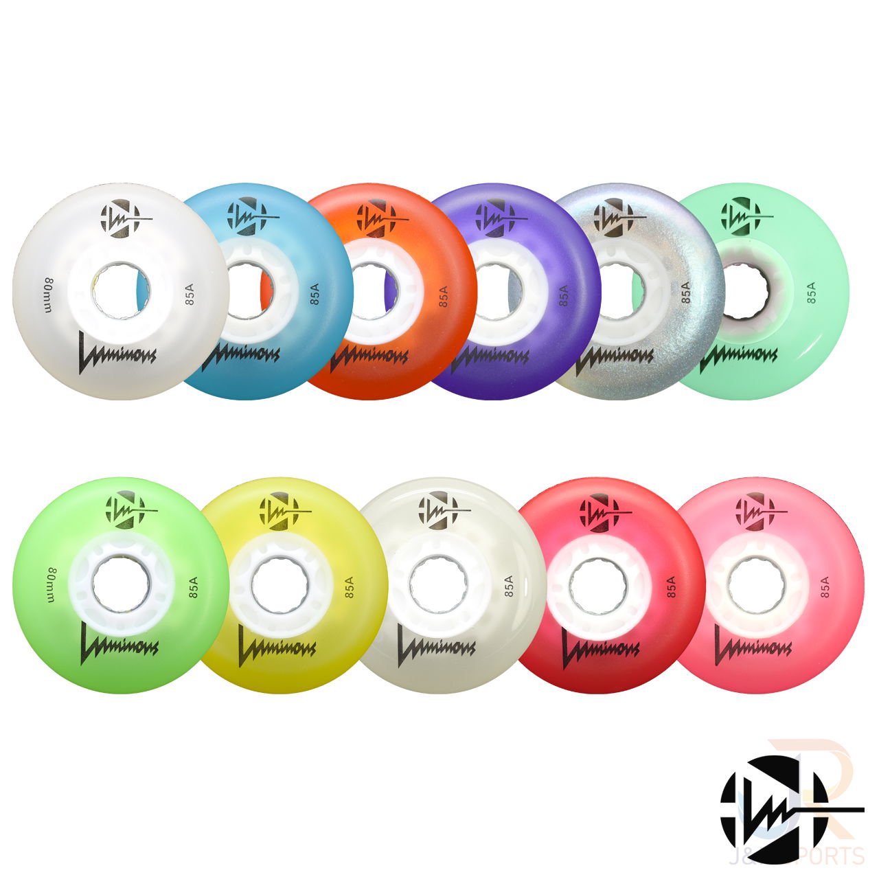 Luminous Wheels - ALL 11 80mm 85a - Face - LUWLLU8085