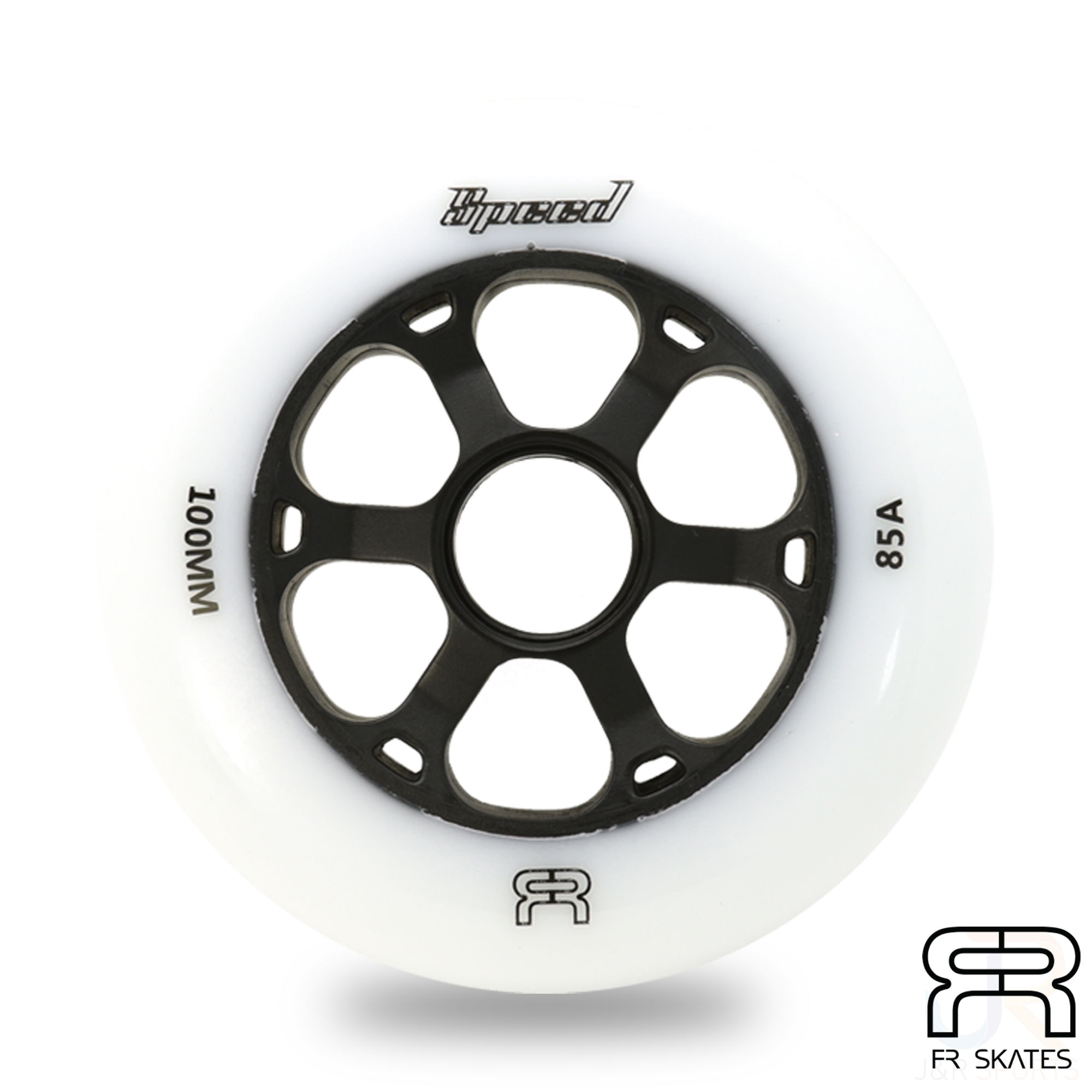 FR - Street Wheels - White - 100mm 85a - FRWLSP100WH