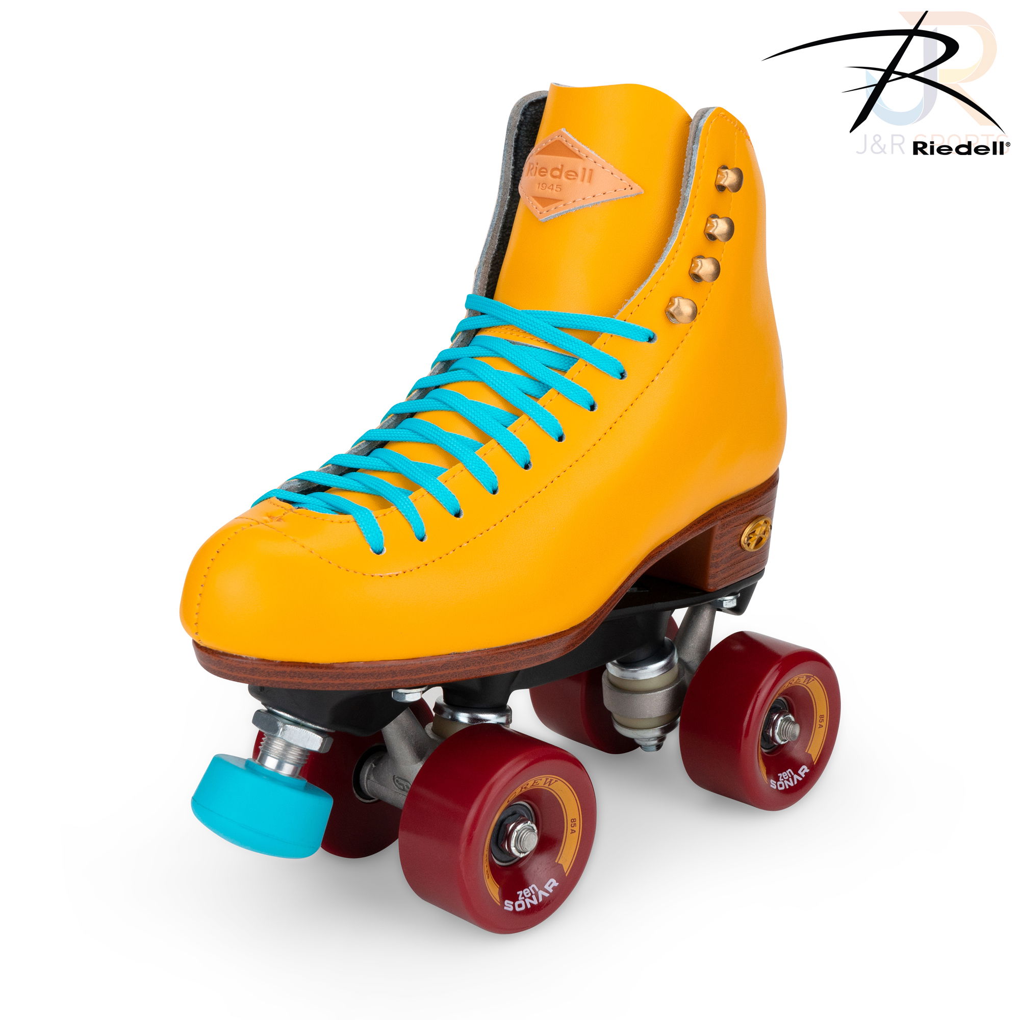 Riedell Crew Skates - Turmeric Yellow