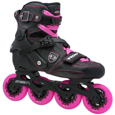 Seba TRIX 2 80 In-Line Skates - Black / Pink