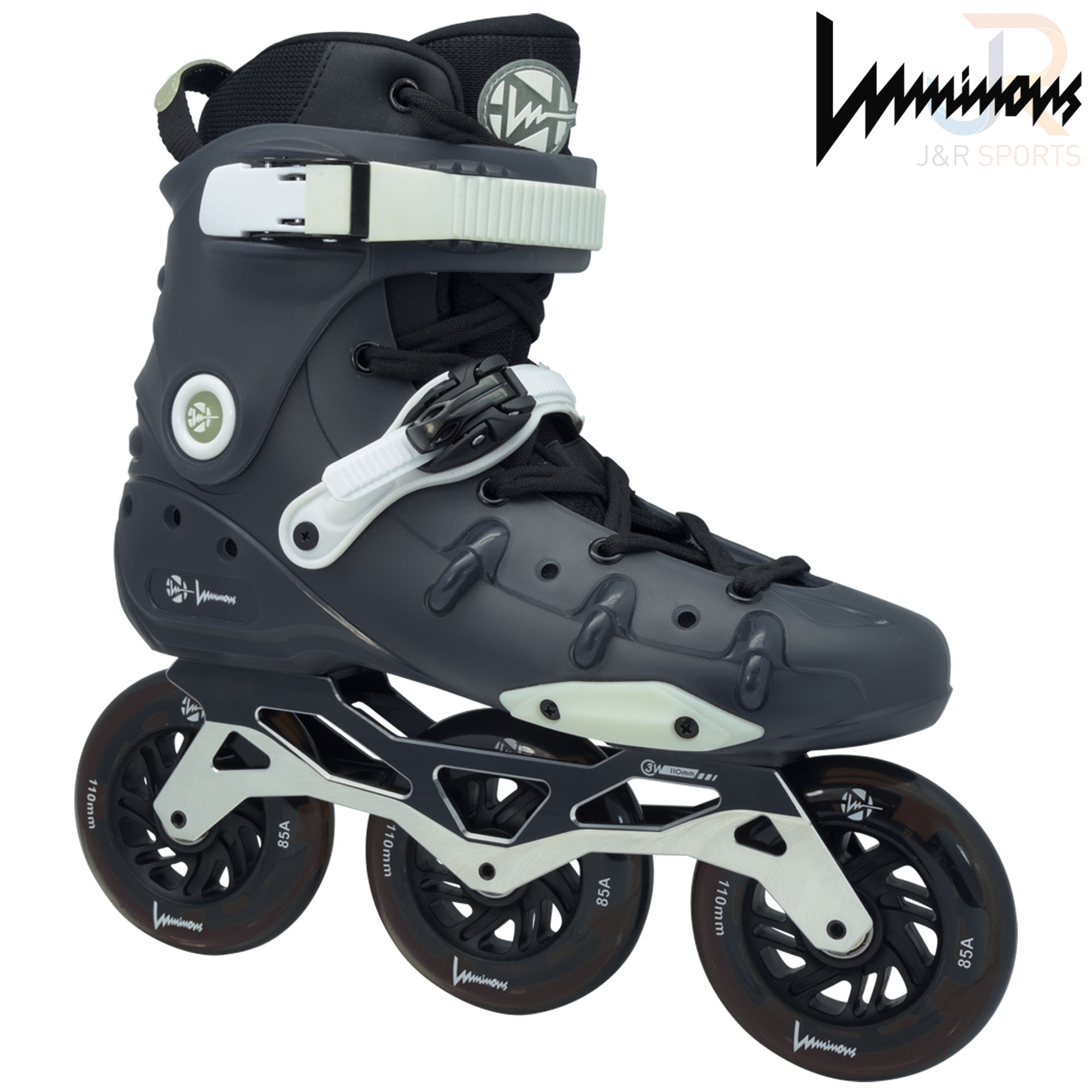 Luminous Ray 110 Skates - Dark