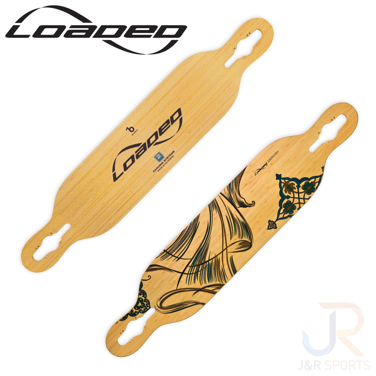 Loaded Dervish Deck Top & Underside