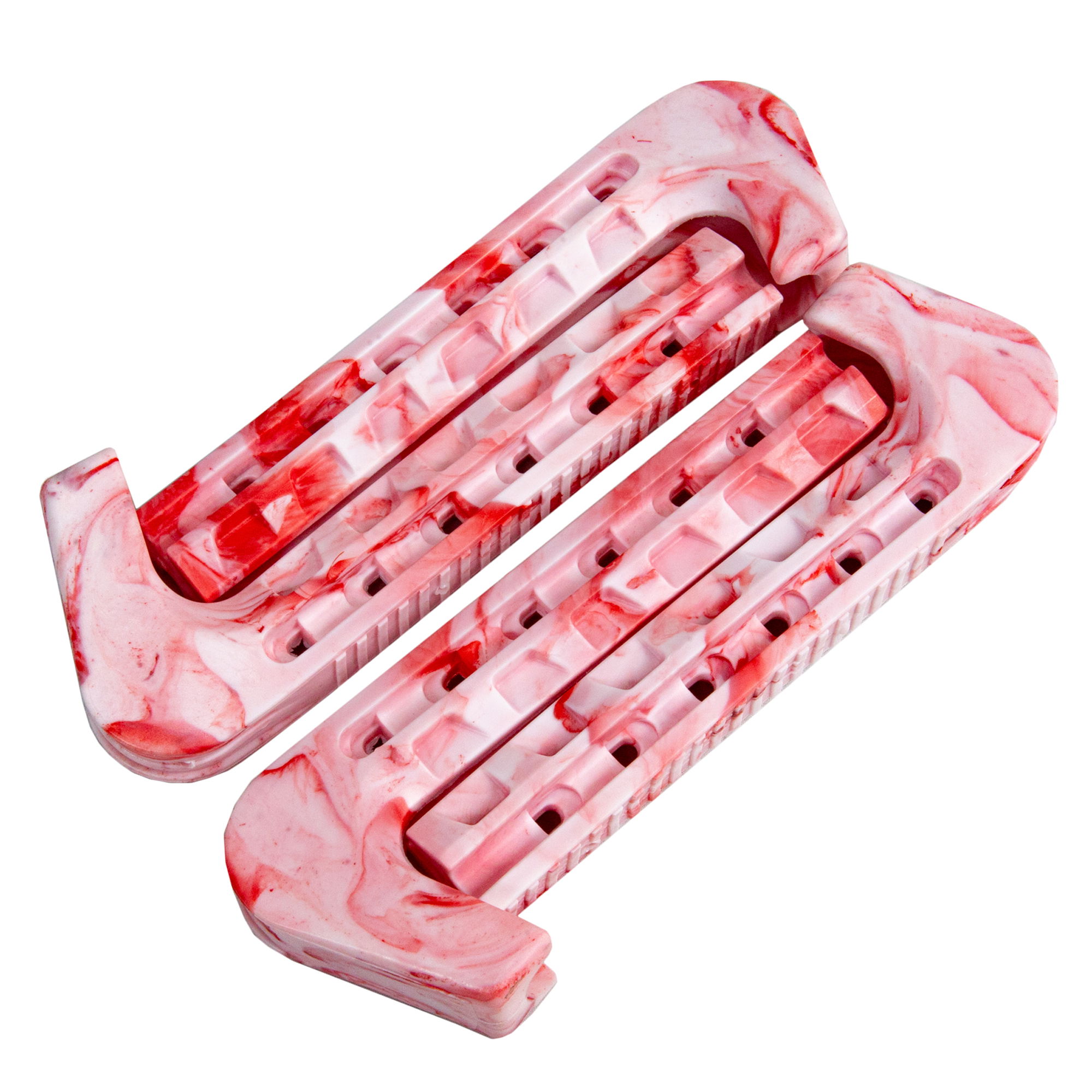 XCESS ADJUSTABLE SKATE GUARDS - MARBLE - PINK