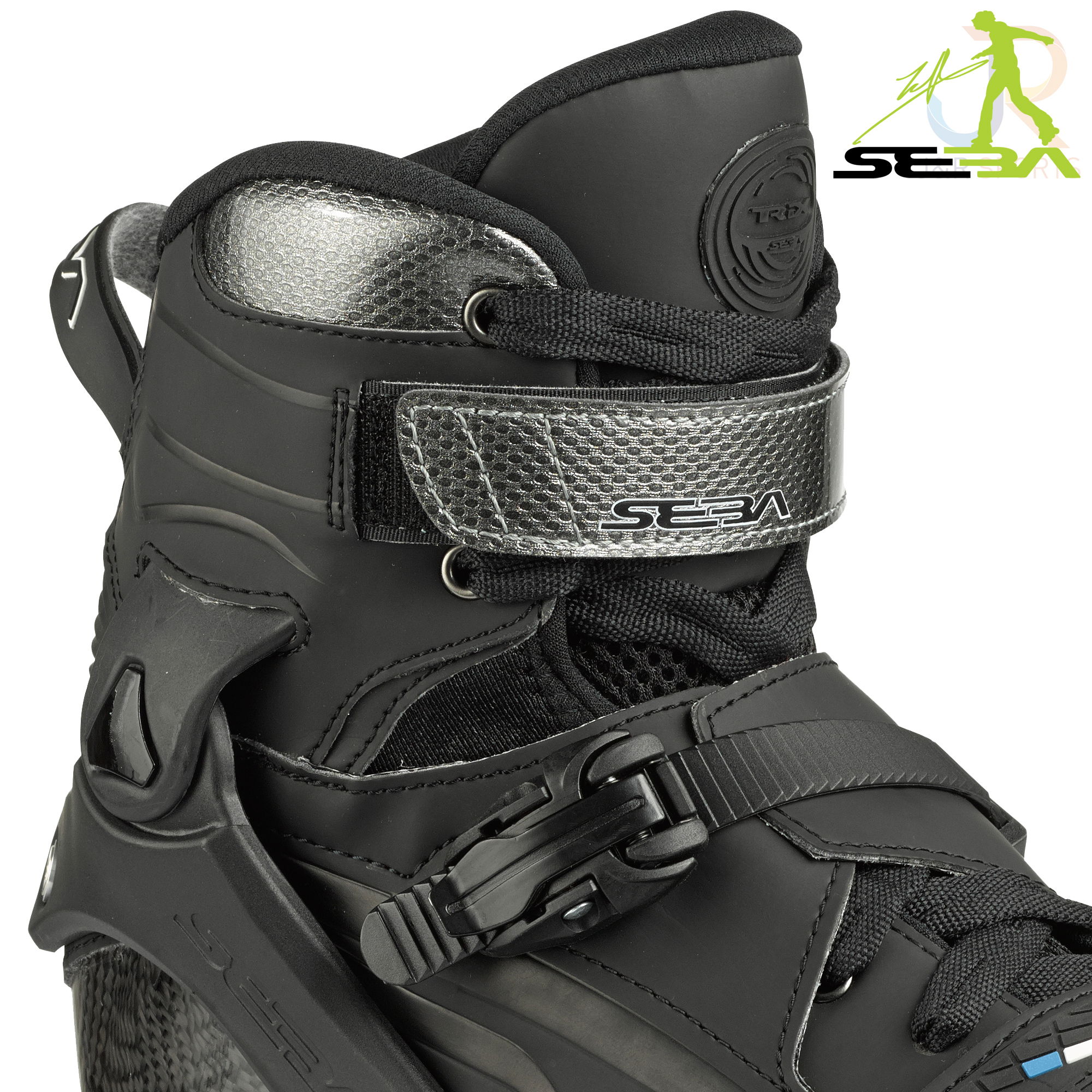 Seba Trix 80 - Black Black - Cuff Detail - SSK-TRX8001