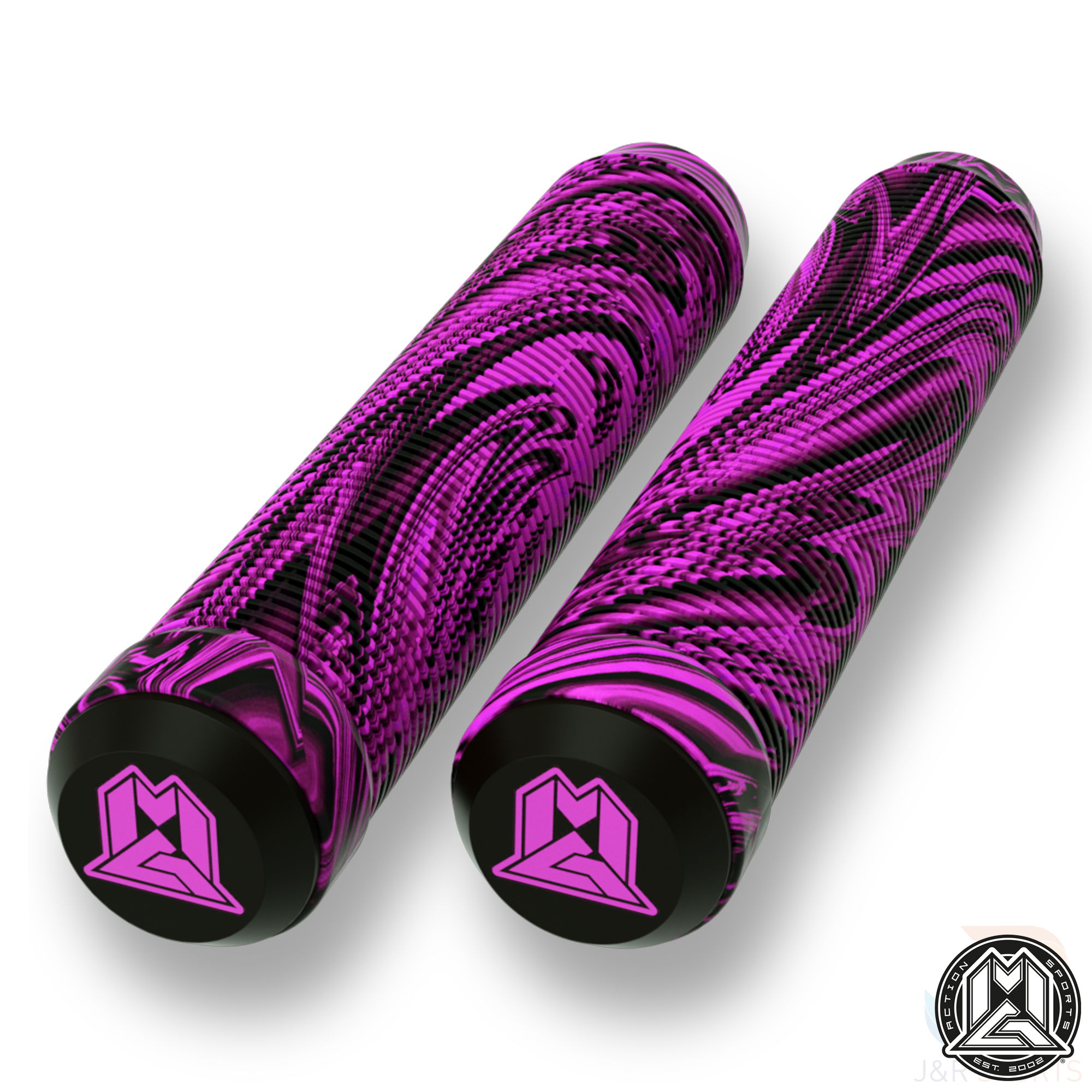 MGP 180mm Grind Grips - Swirls - Pink Black - MGP207-488