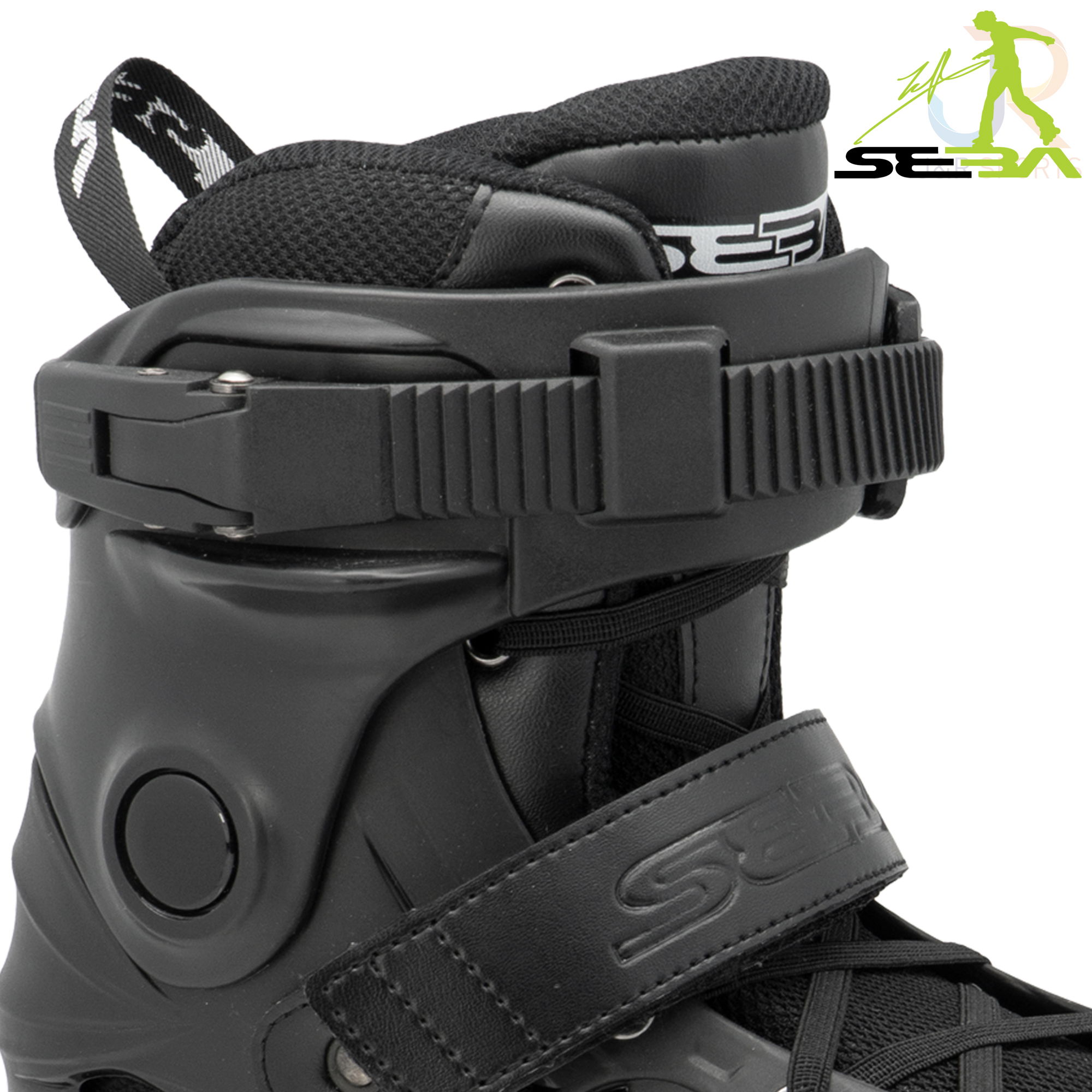 Seba E3 Junior Adjustable  In-Line Skates - Black