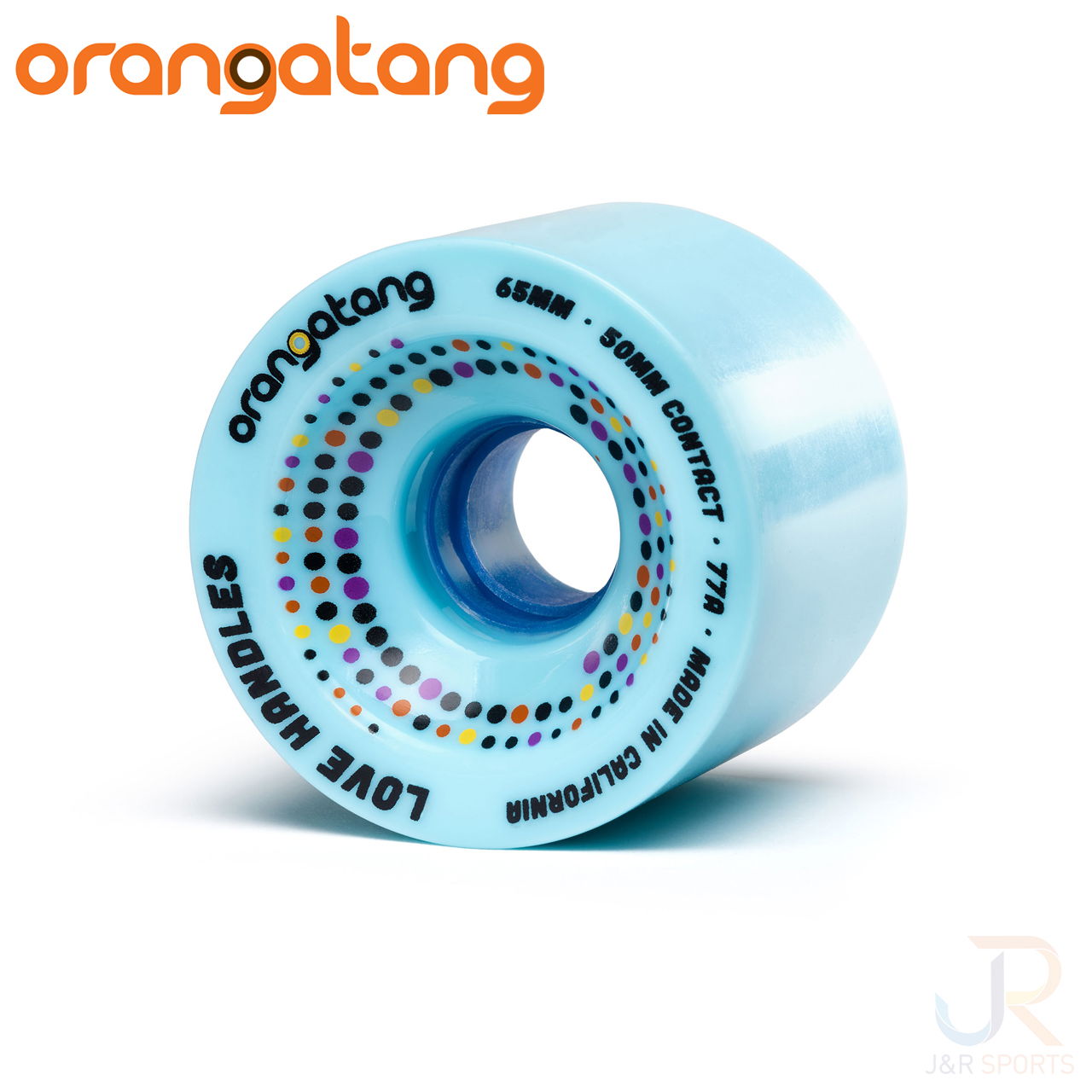 ORANGATANG "LOVE HANDLES" BLUE 65mm 77a (Set 4)