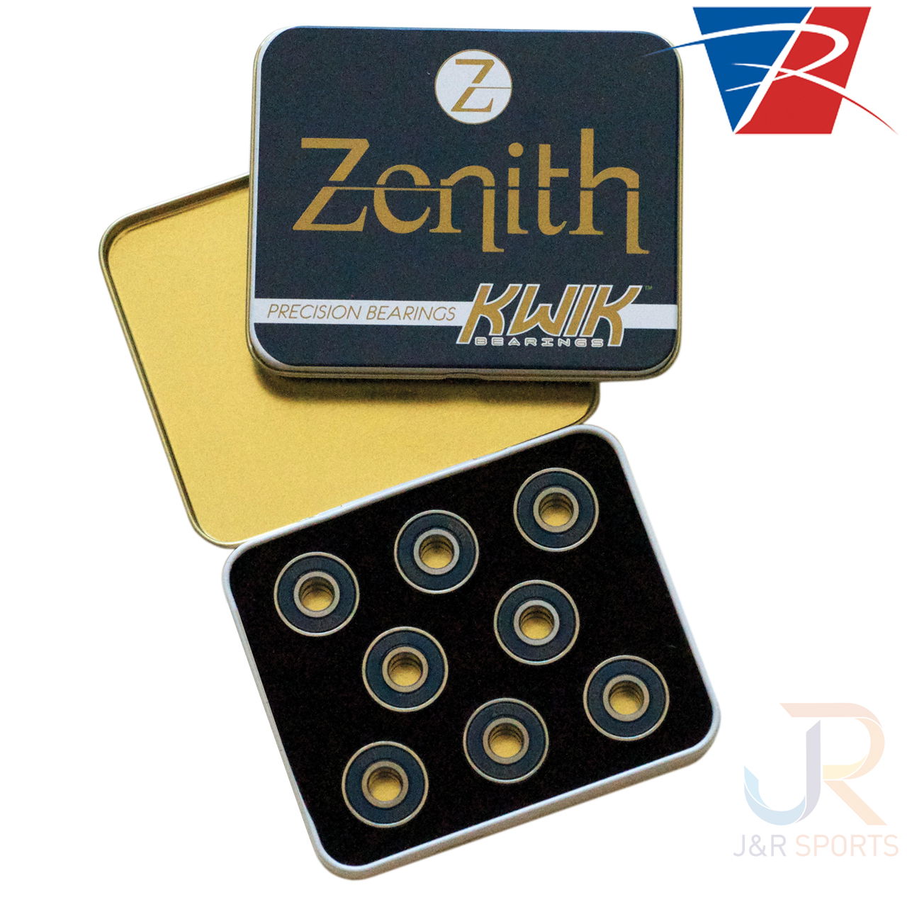 Riedell Skates Kwik Zenith Bearings Open