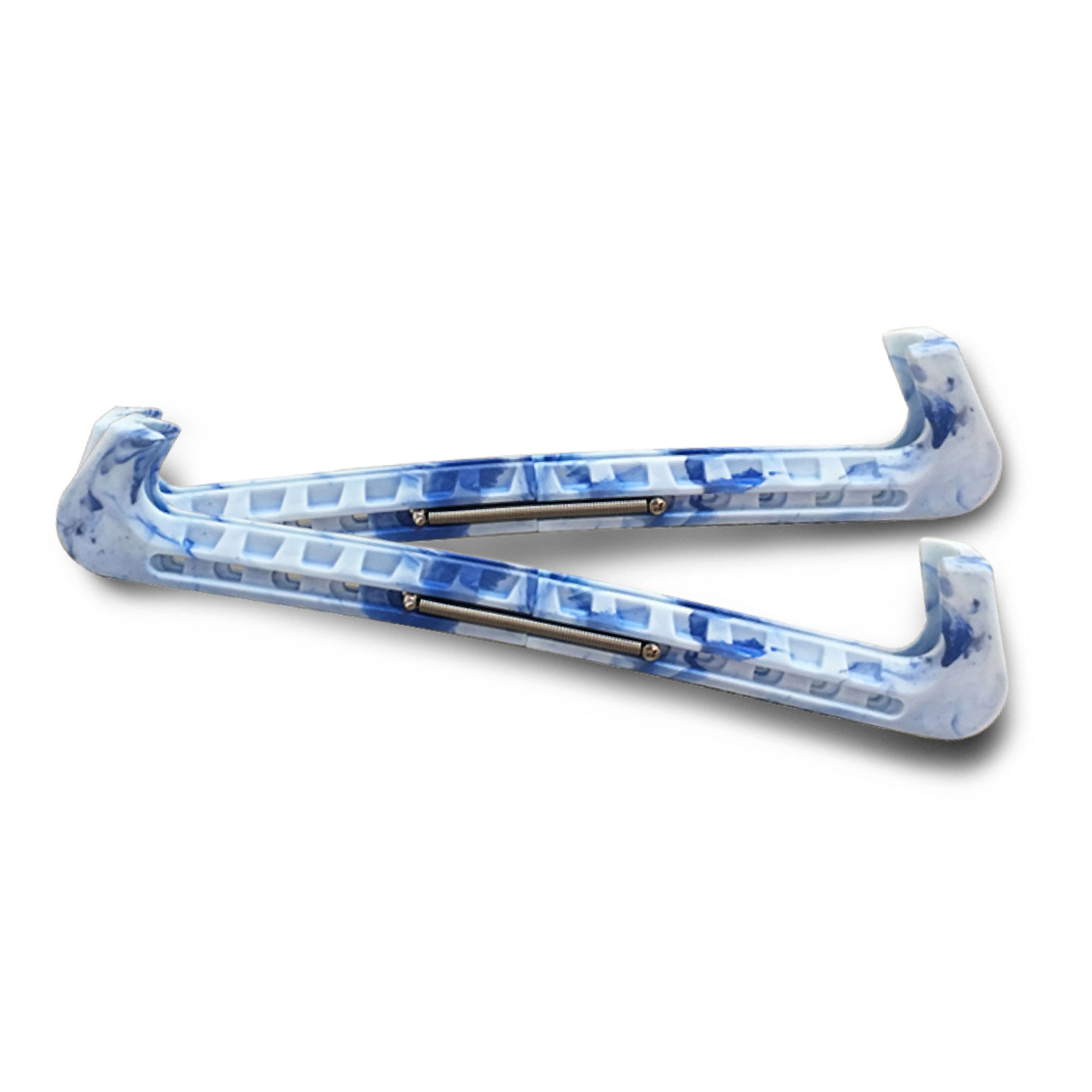 XCESS ADJUSTABLE SKATE GUARDS - MARBLE - BLUE