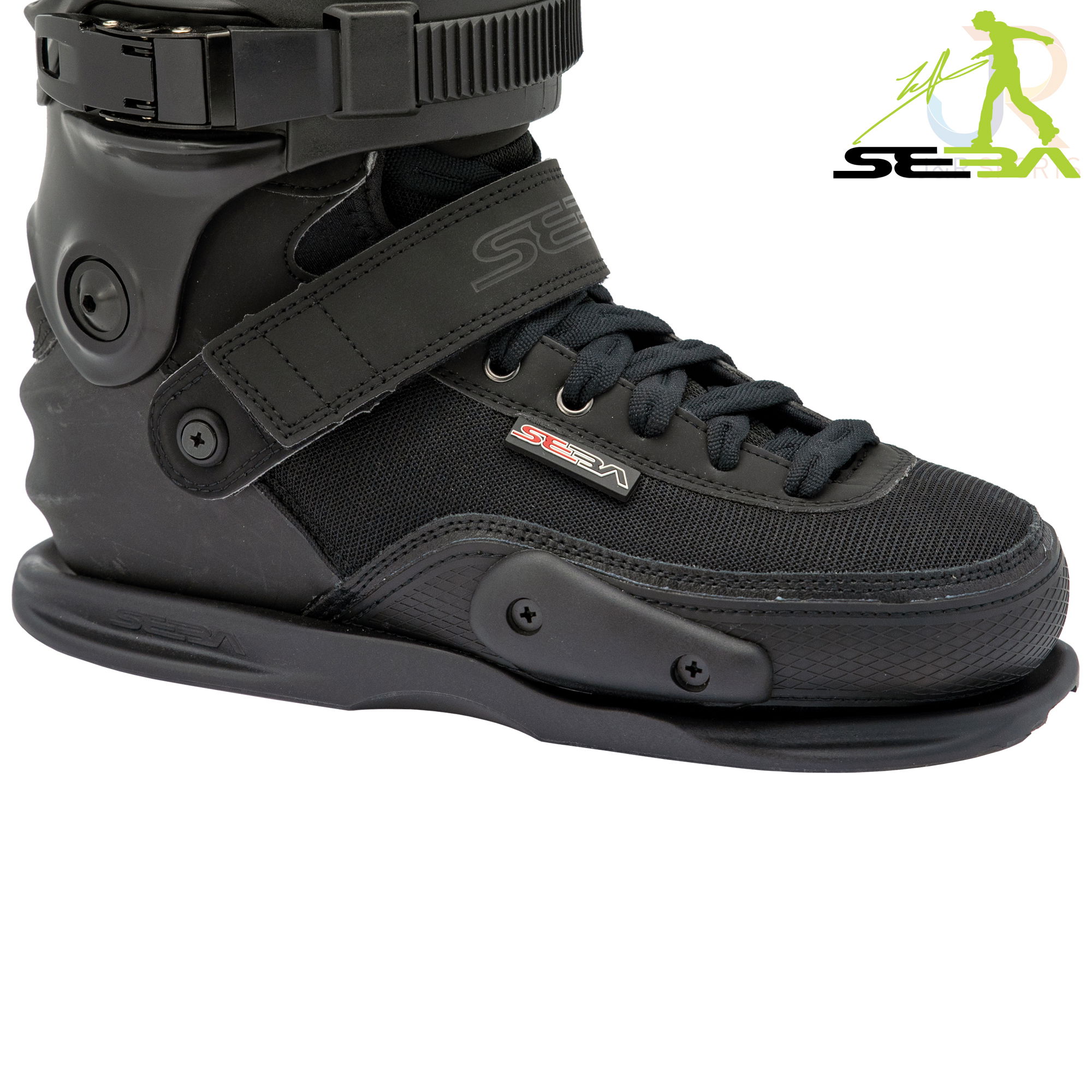 Seba CJ2 Boot - Black - Soul Plate Detail - SSK-BCJ2-BK