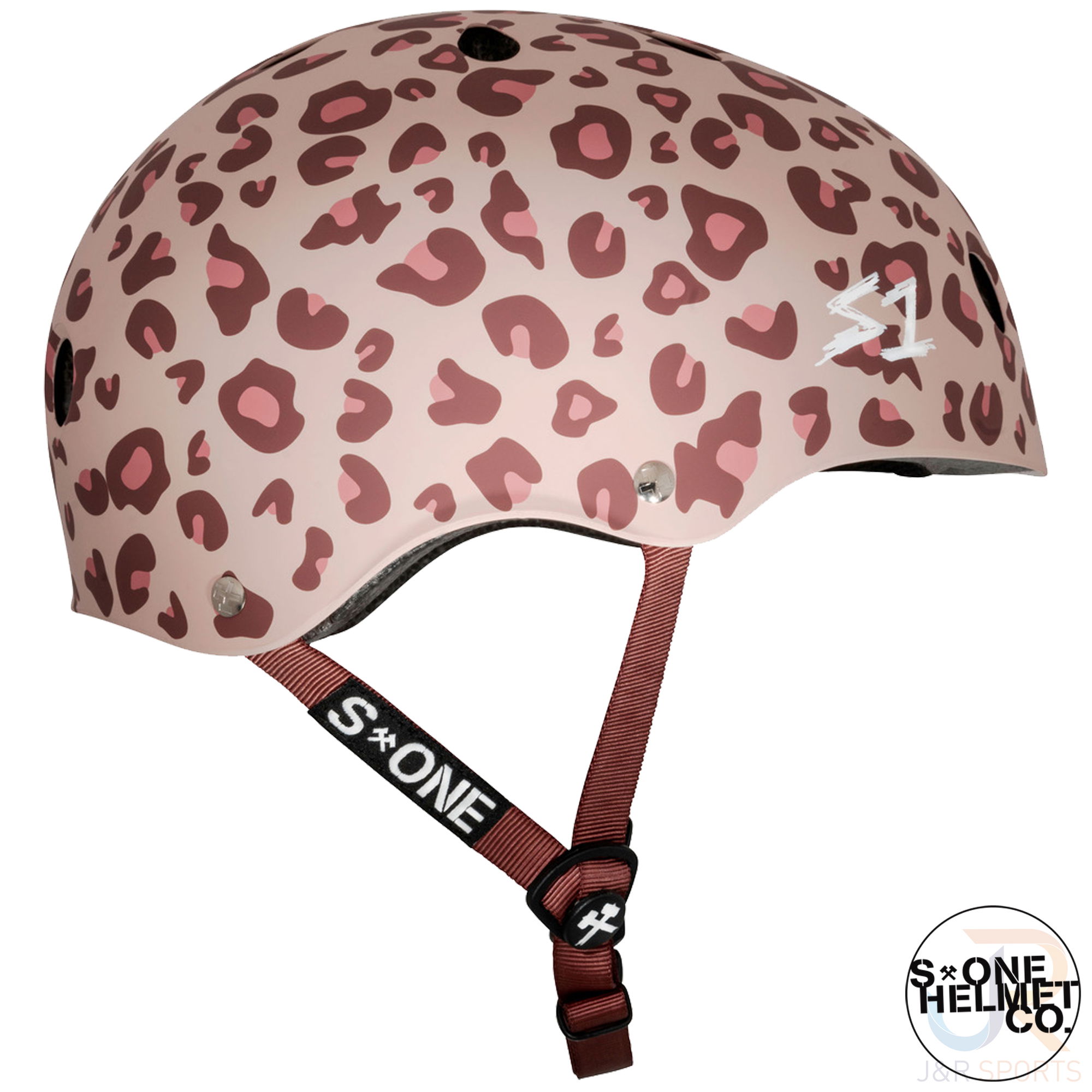 S1 Lifer Helmets - Light Pink Cheetah