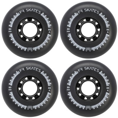 FR DOWNTOWN WHEEL (1) - BLACK - 76mm/85a