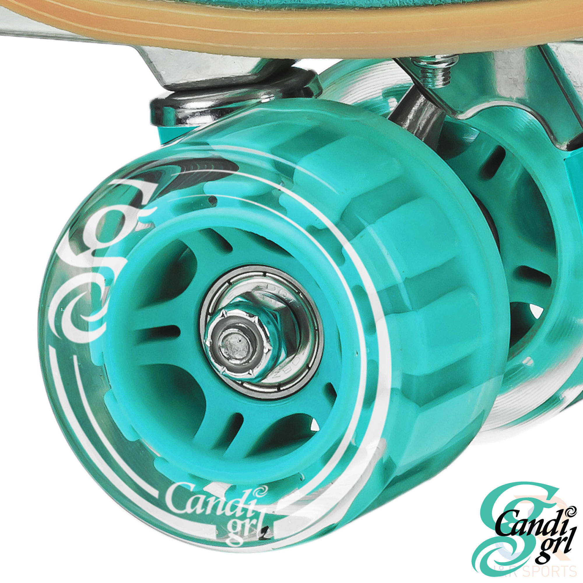 Candi Grl Carlin - Teal - Wheel Detail - CGU774SF