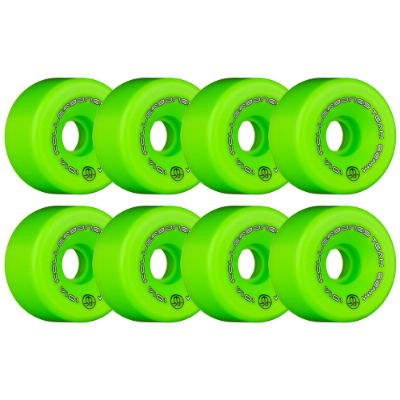 ROLLERBONES - TEAM LOGO GREEN (8) - 62mm/101a