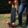 ORANGATANG "BEE'S KNEES" inc JEHU V2 BEARINGS - ORANGE 90mm 80a (Set 4)