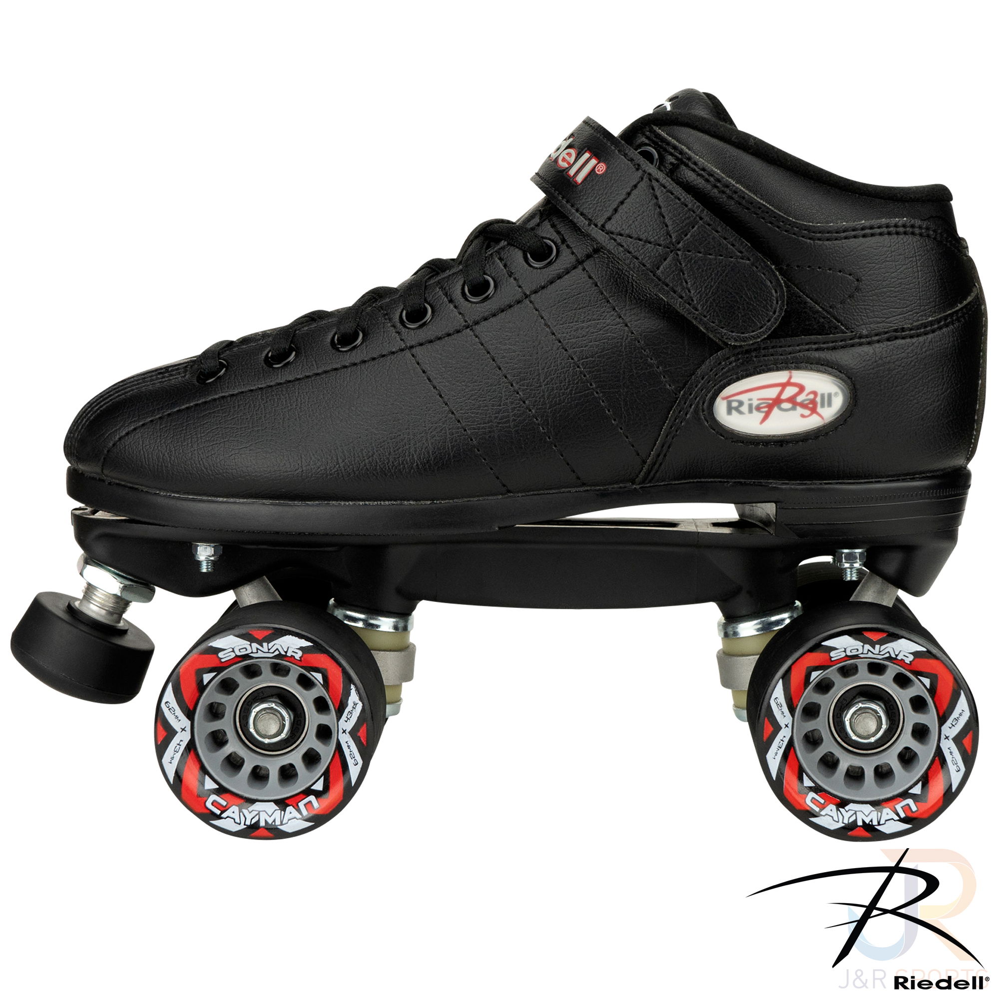 Riedell R3 Skates - Black - Width Medium