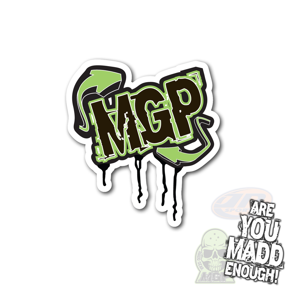 MGP Green Sticker 202-048