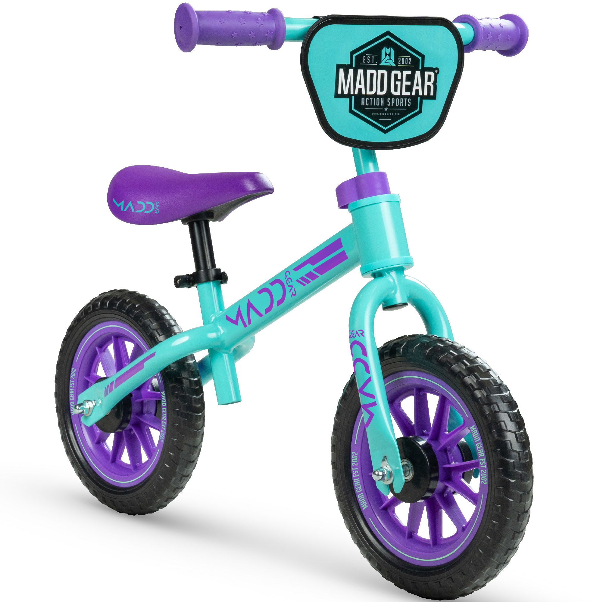 MADD MY 1st BMX BALANCE BIKE - TEAL / PURPLE