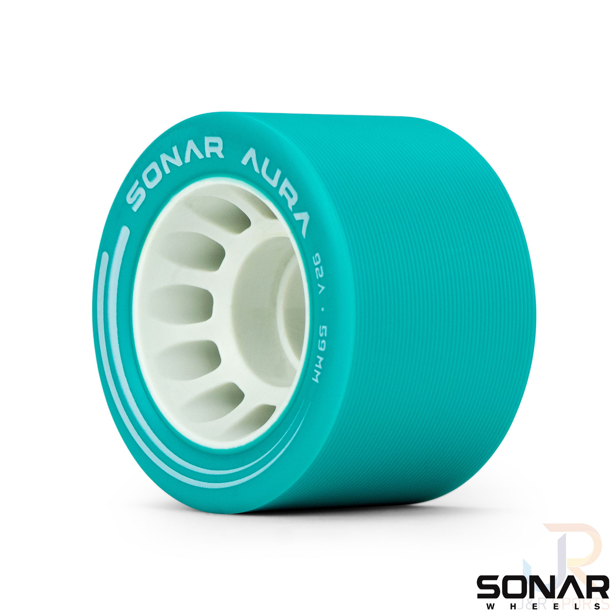 SONAR WHEELS (4) AURA - BLUE 59mm/92a